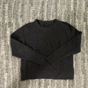 Banana Republic Charcoal Knit Pullover